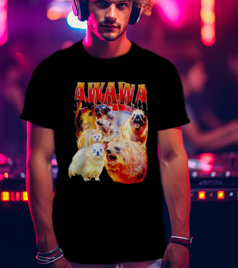Awawa Hyrax Roaring Lightning Pack T-Shirt