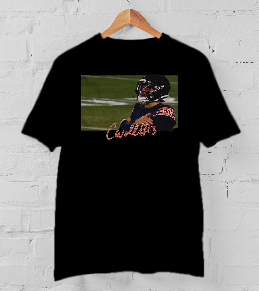 Caleb Williams Cold Celebration Chicago GSH Football CWill13 T-Shirt