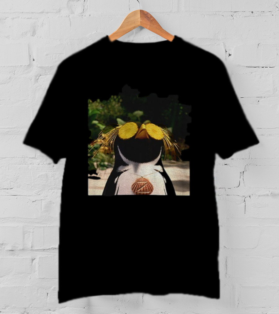 Cody Maverick Surfs Up Penguin With Sunglasses Iconic Movie Character T-Shirt