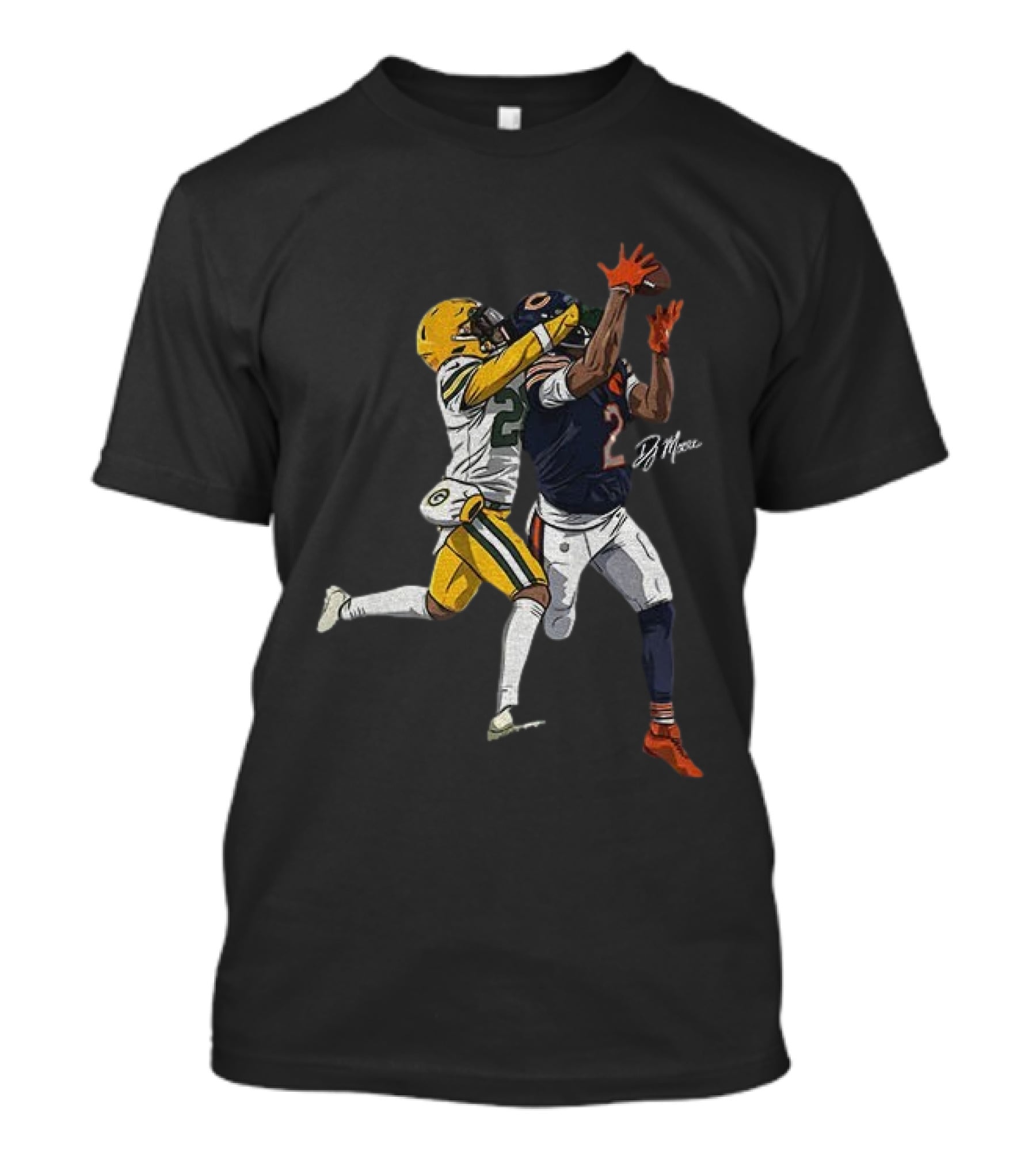 DJ Moore Chicago Bears Game-Winning Touchdown Against Green Bay Packers T-Shirt
