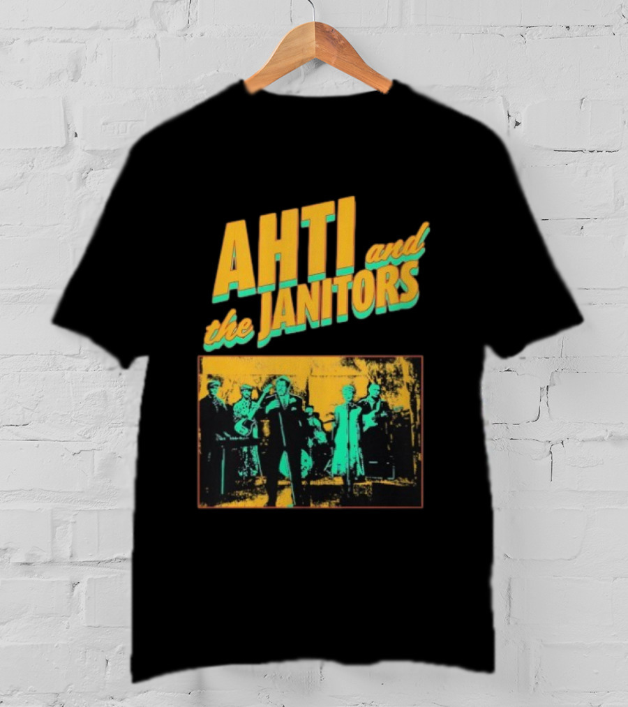 Ahti And The Janitors Band Vintage Concert Style T-Shirt