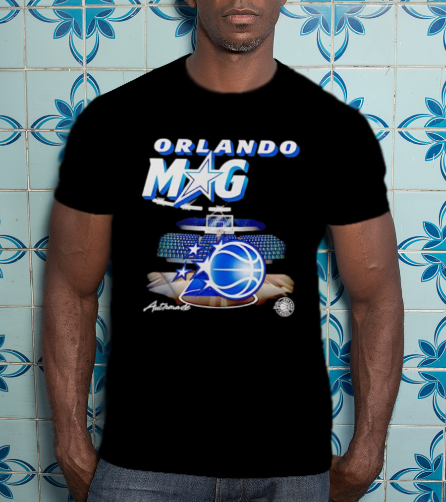 Authmade Orlando Magic Basketball Arena Stars T-Shirt