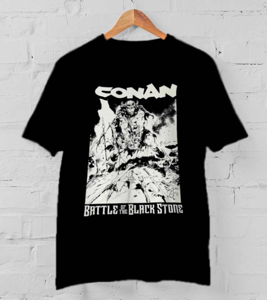 Conan Battle Of The Black Stone Fantasy Adventure T-Shirt