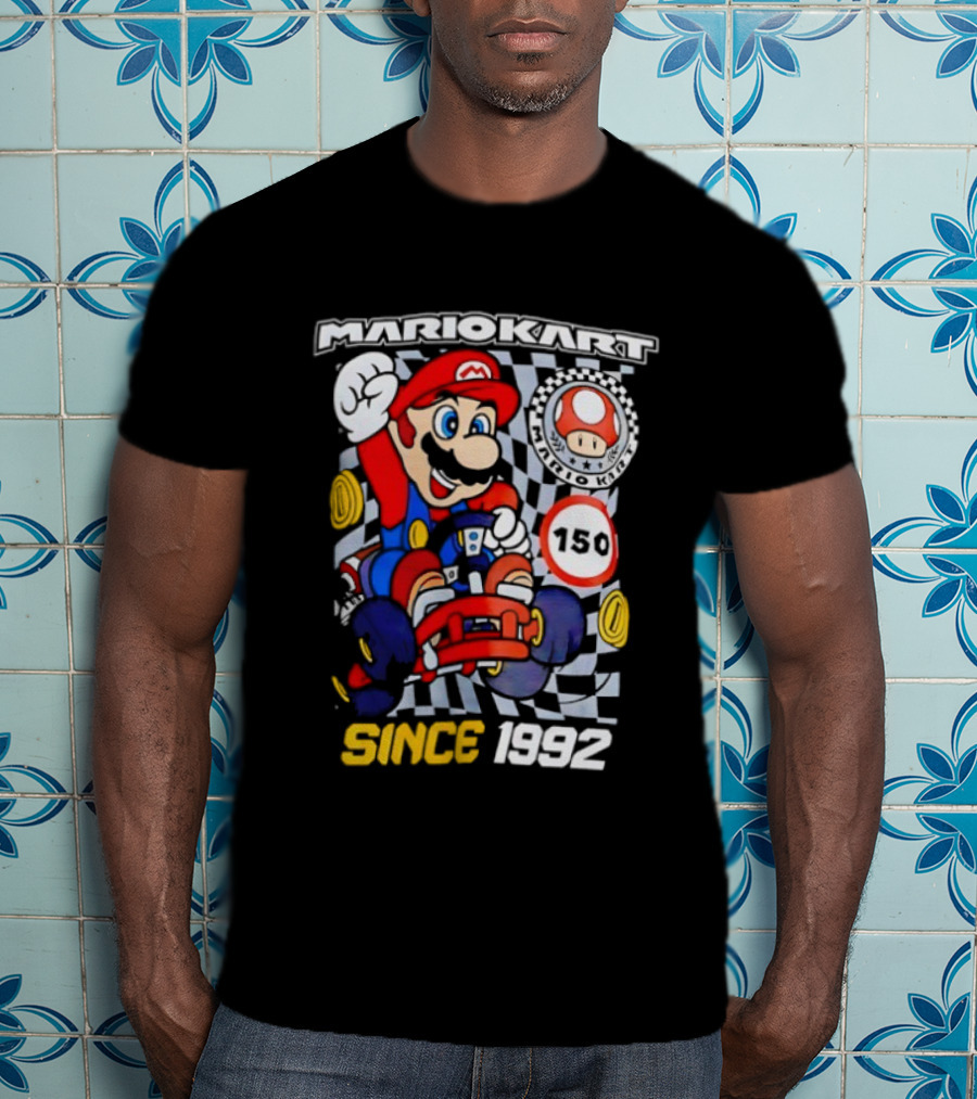 Super Mario Kart Racing Champion 150cc Since 1992 T-Shirt