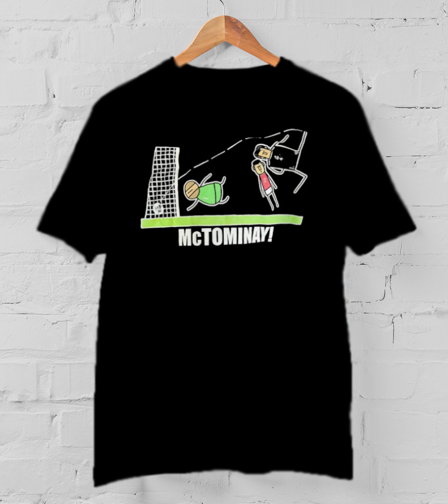 McTominay Football Goal Celebration Art Scotland Team T-Shirt