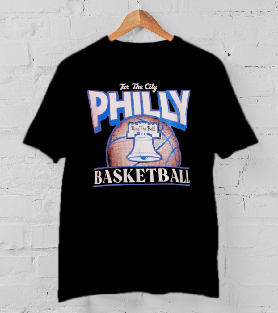 Philly Basketball For The City Liberty Bell T-Shirt