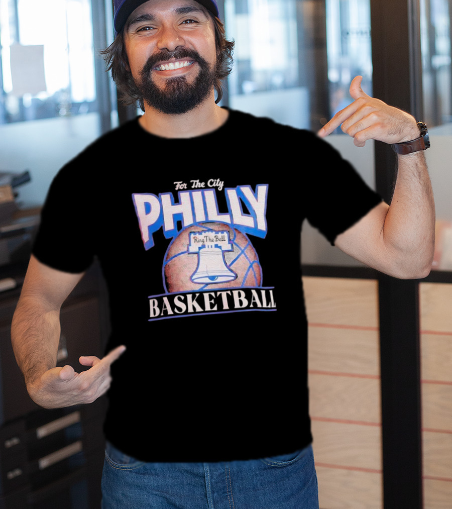Philly Basketball For The City Liberty Bell T-Shirt