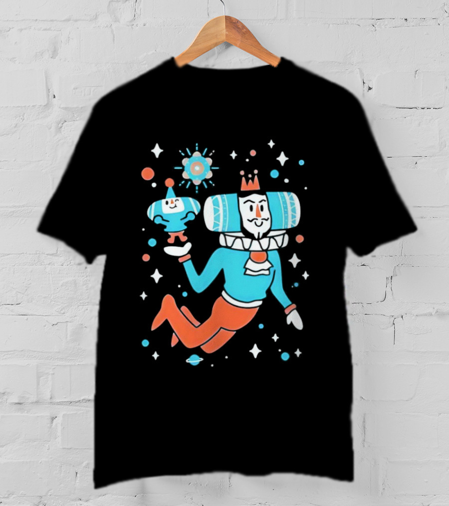 Space Dad Cool Katamari Prince Cosmic Adventure T-Shirt