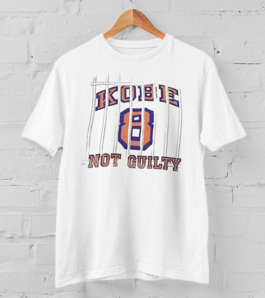 Kobe Bryant 8 Not Guilty T-Shirt