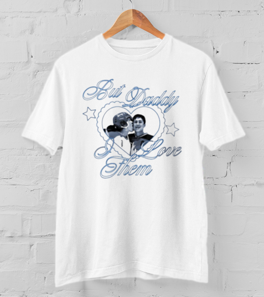 But Daddy I Love Them Ilya Shane Hollanov Rivalry Sports Heart Stars T-Shirt