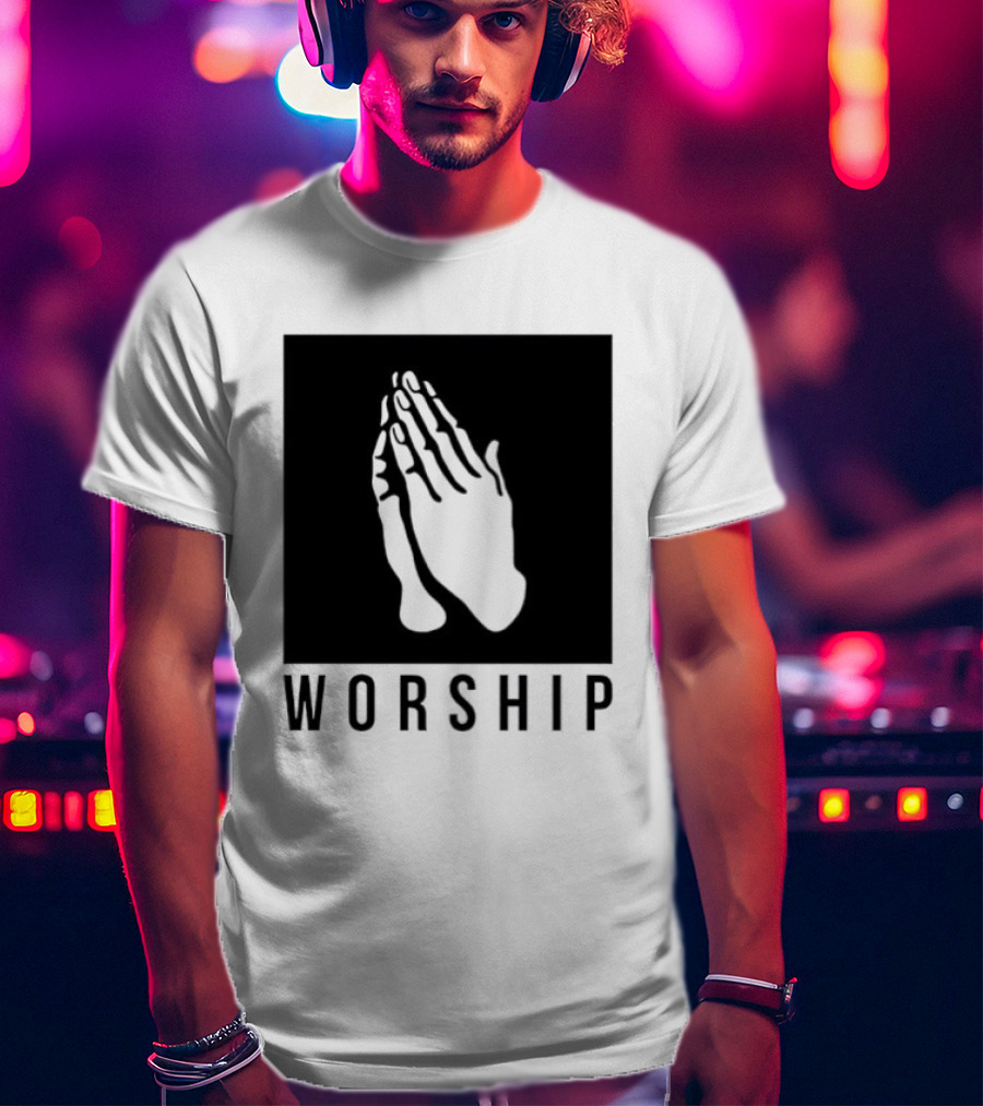 Pray Hands Worship T-Shirt