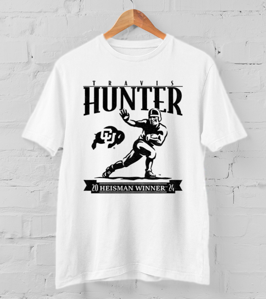 Travis Hunter Colorado 2024 Heisman Trophy Contender Buffs Football T-Shirt