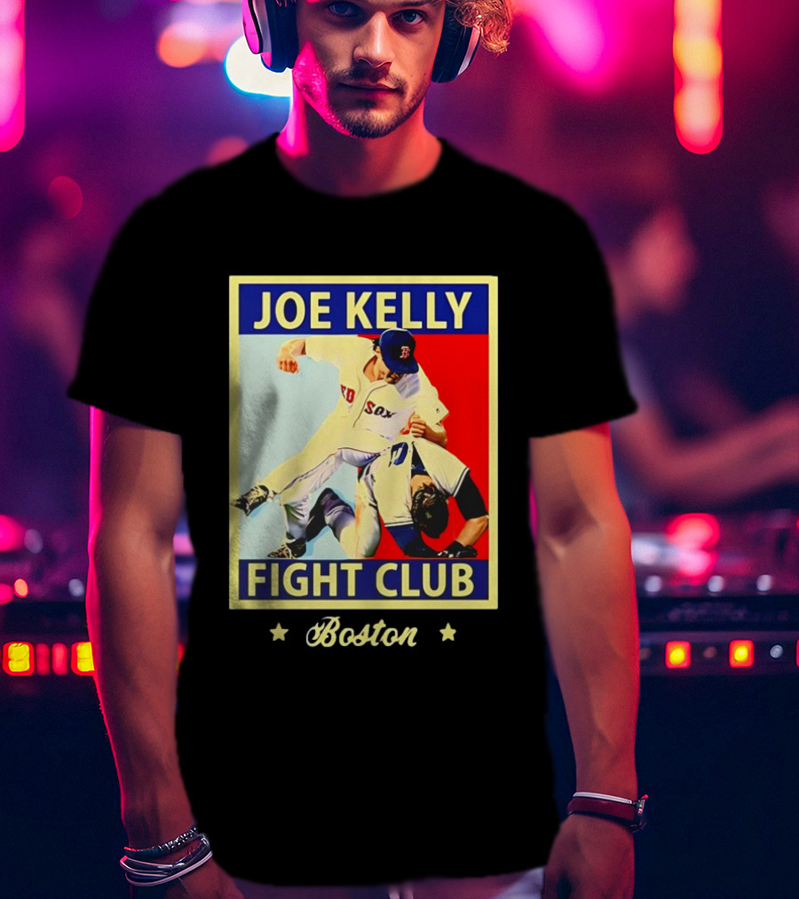 Boston Red Sox Joe Kelly Fight Club Iconic Showdown T-Shirt