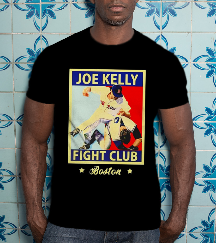 Boston Red Sox Joe Kelly Fight Club Iconic Showdown T-Shirt