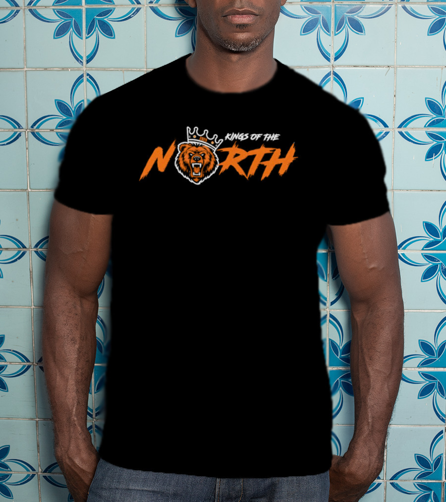 Chicago Bears Kings Of The North 2025 Football Bear T-Shirt