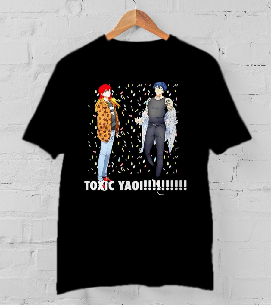 Toxic Yaoi Anime Chika Takiishi Villains Wiki T-Shirt