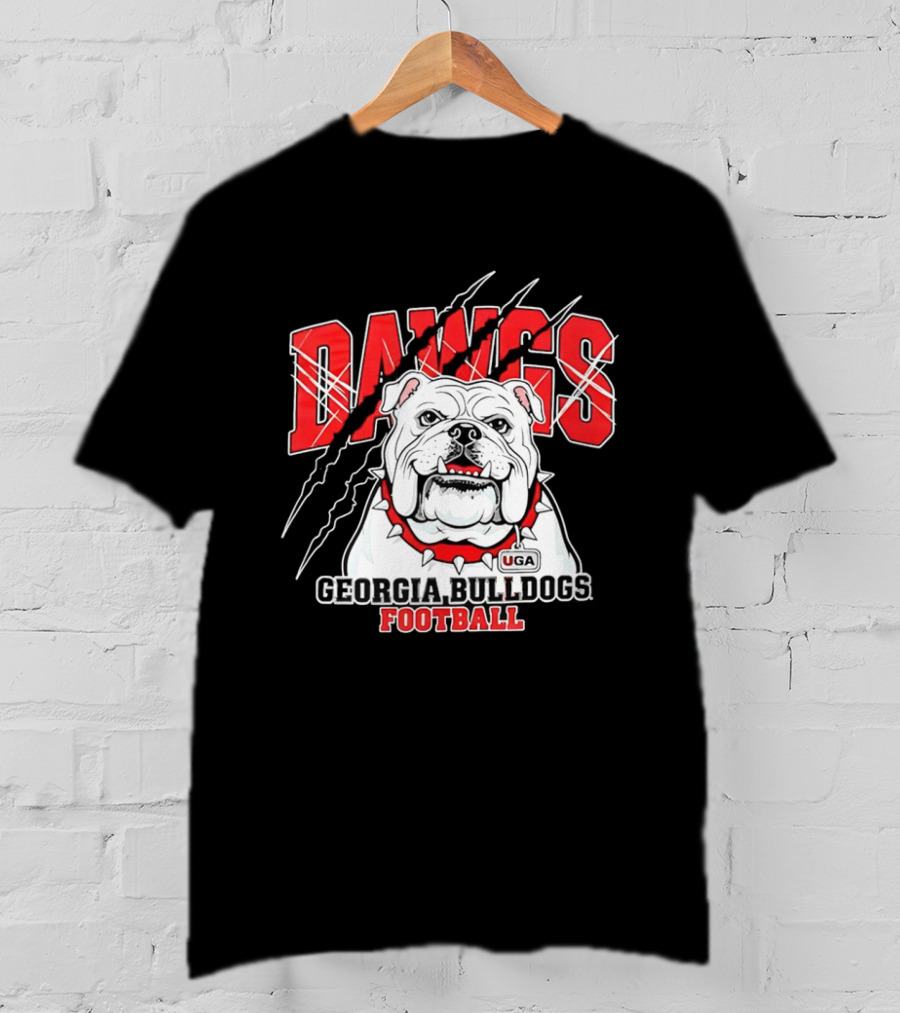 DAWGS Georgia Bulldogs UGA Football T-Shirt