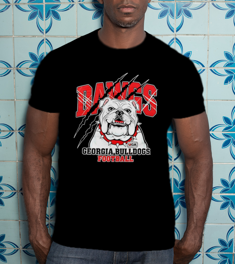 DAWGS Georgia Bulldogs UGA Football T-Shirt