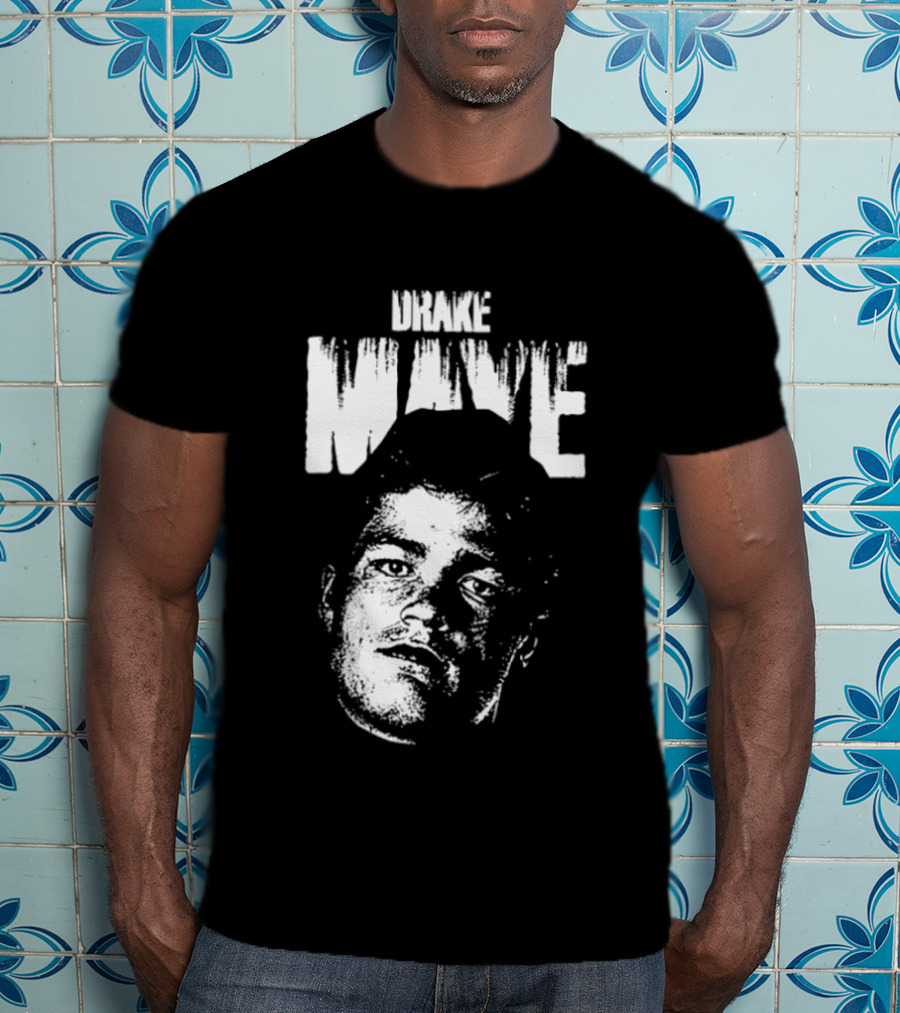 Drake Maye New England Patriots Black White T-Shirt