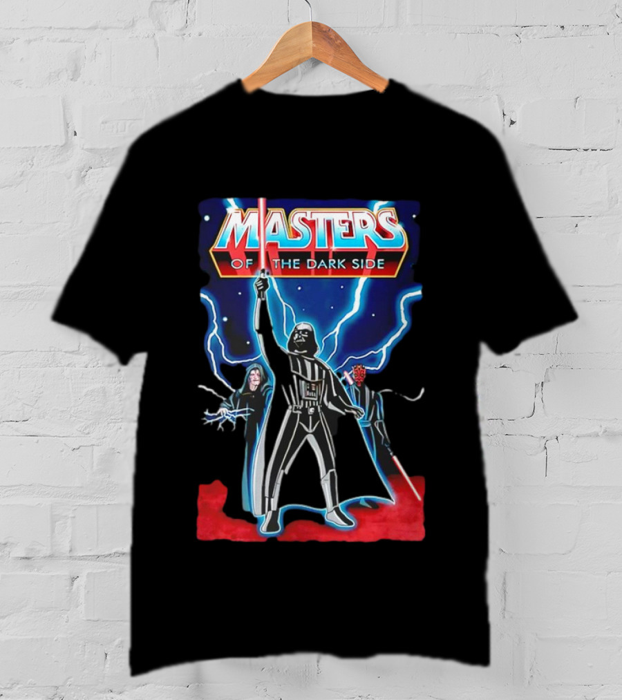 Masters Of The Dark Side Star Wars Darth Vader Emperor Palpatine Darth Maul T-Shirt