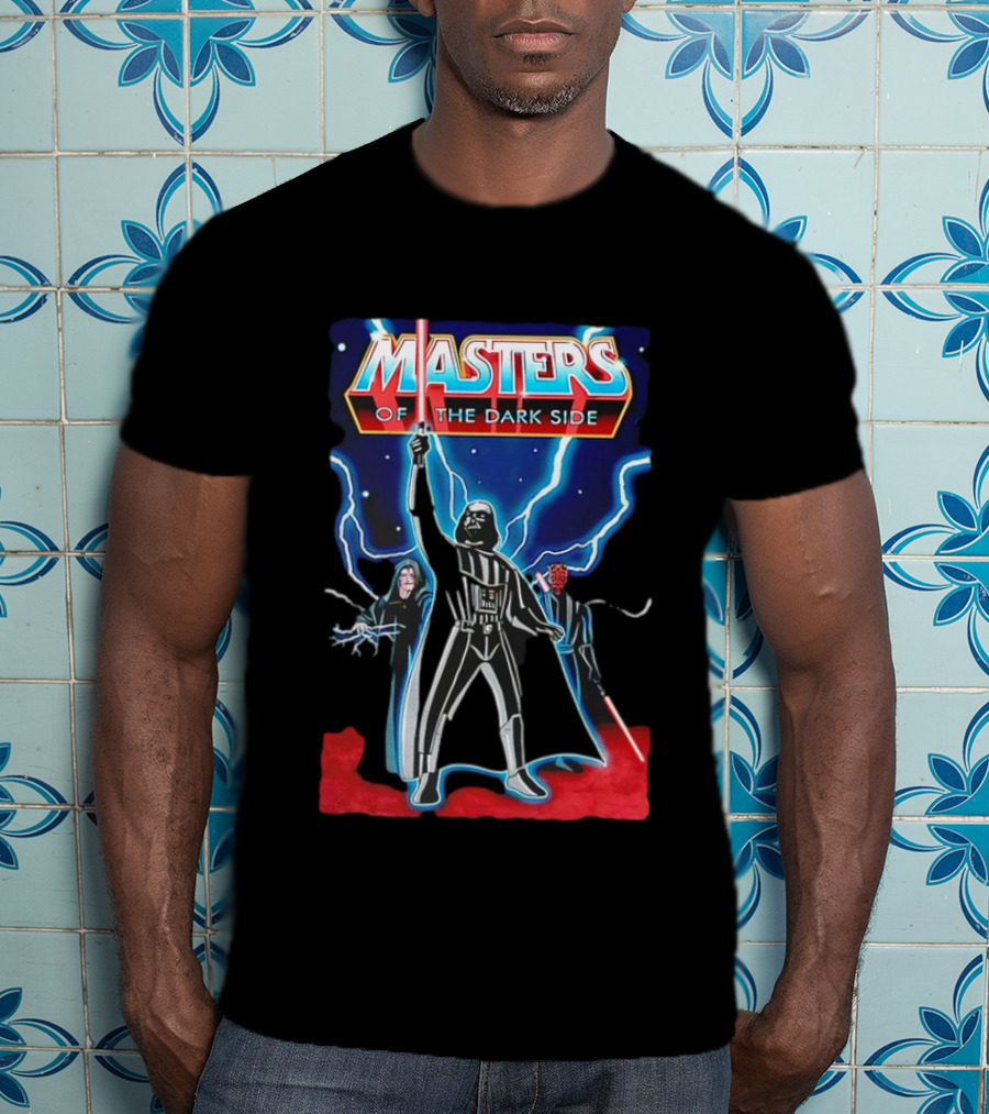 Masters Of The Dark Side Star Wars Darth Vader Emperor Palpatine Darth Maul T-Shirt