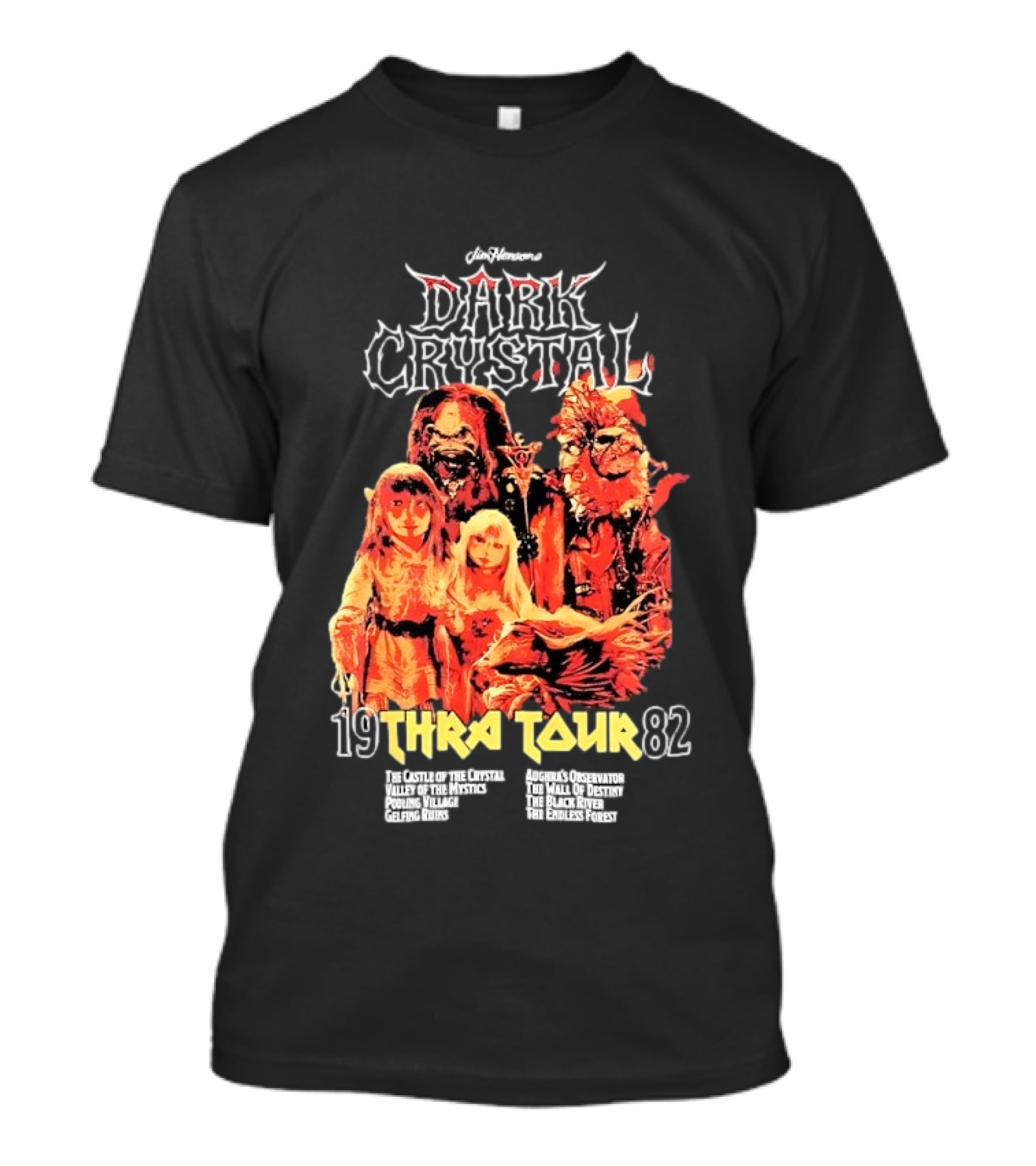 Jim Henson’s The Dark Crystal Thra Tour 1982 T-Shirt