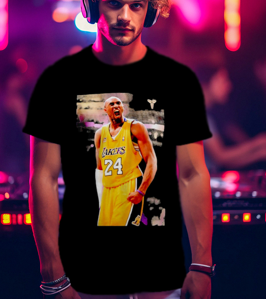 Kobe Bryant Los Angeles Lakers 24 Basketball T-Shirt