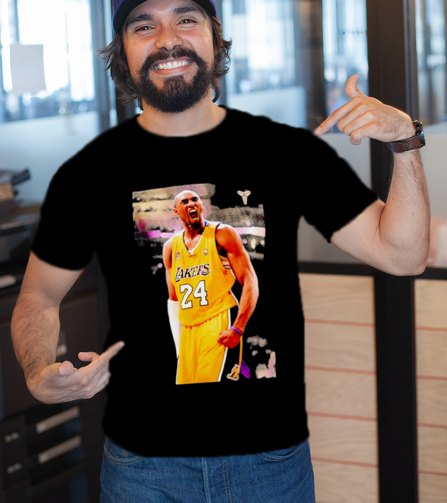 Kobe Bryant Los Angeles Lakers 24 Basketball T-Shirt