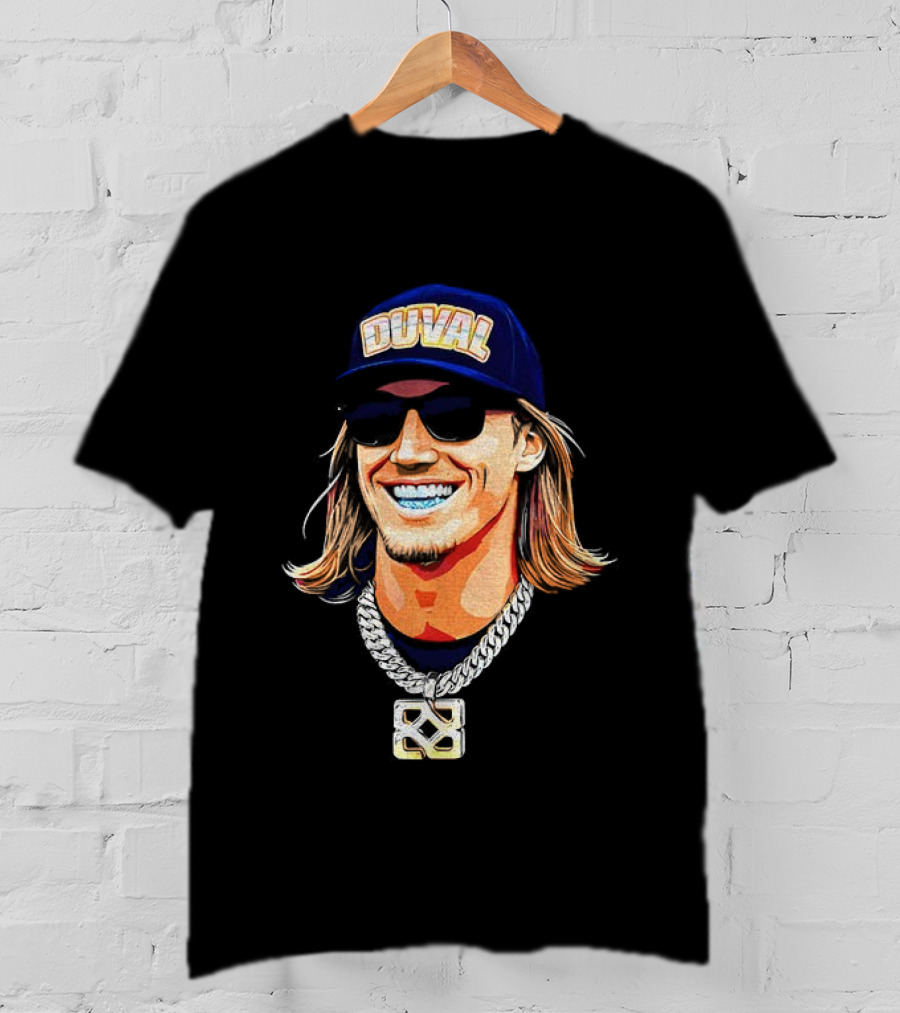 Duval Jacksonville Jaguars QB Trevor Lawrence Steezy Trev T-Shirt