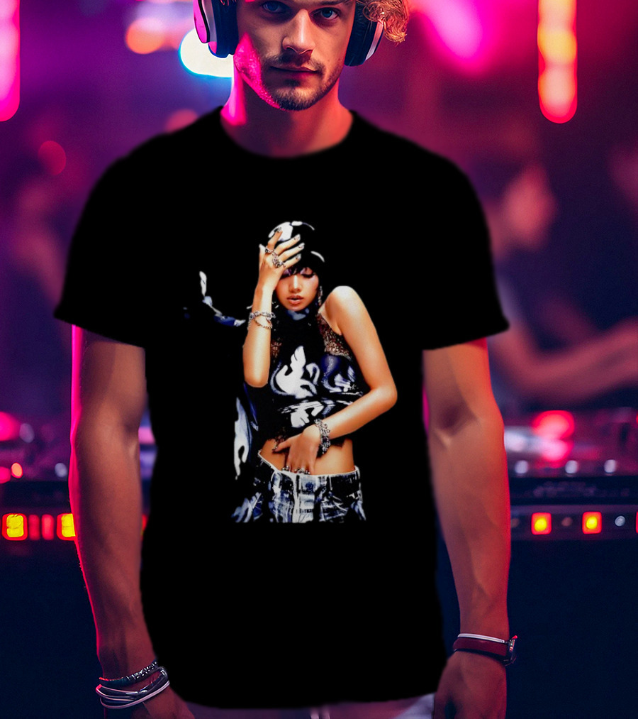 Lisa Blackpink Rockstar V3 Fashion T-Shirt