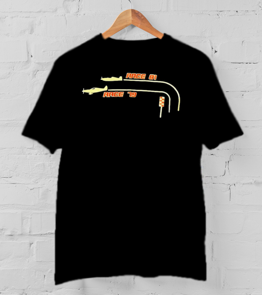 Race 81 Race 79 Flying Airplane Competition T-Shirt