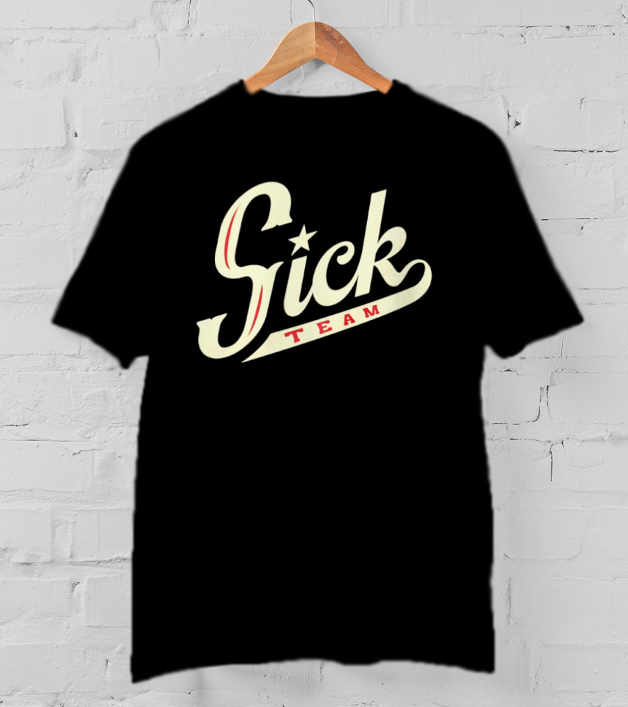 Sick Team Minnesota Wild Hockey Iconic Script T-Shirt
