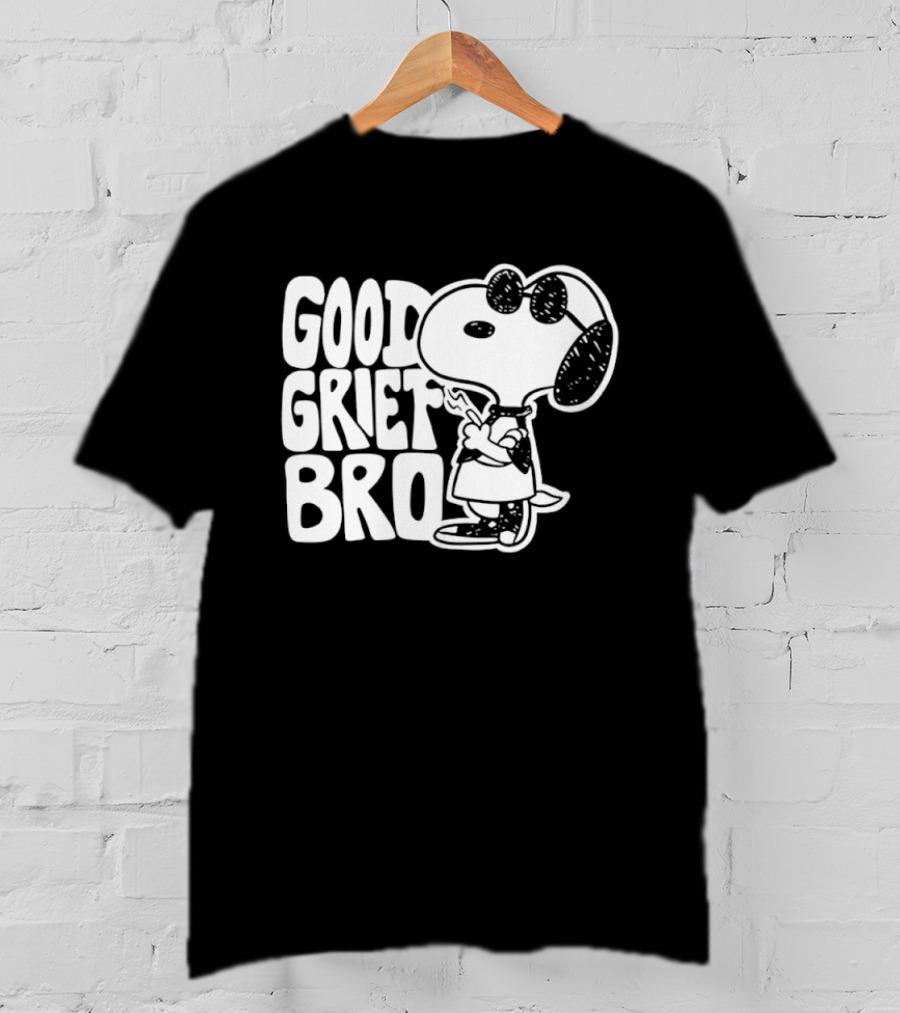 Snoopy Peanuts Good Grief Bro T-Shirt