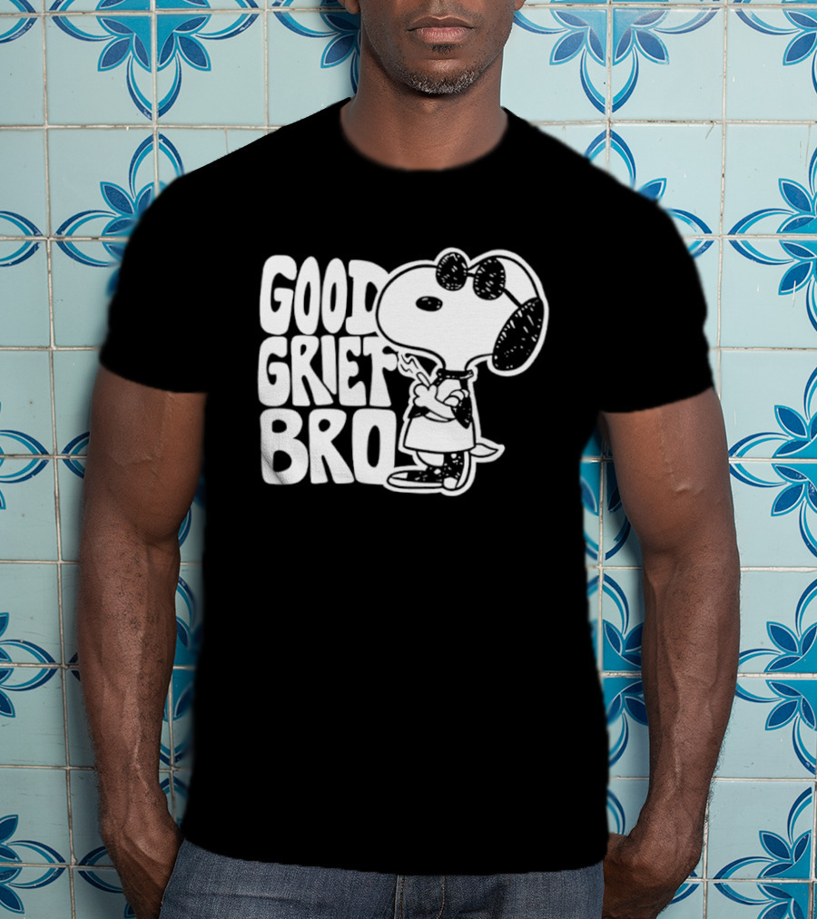 Snoopy Peanuts Good Grief Bro T-Shirt