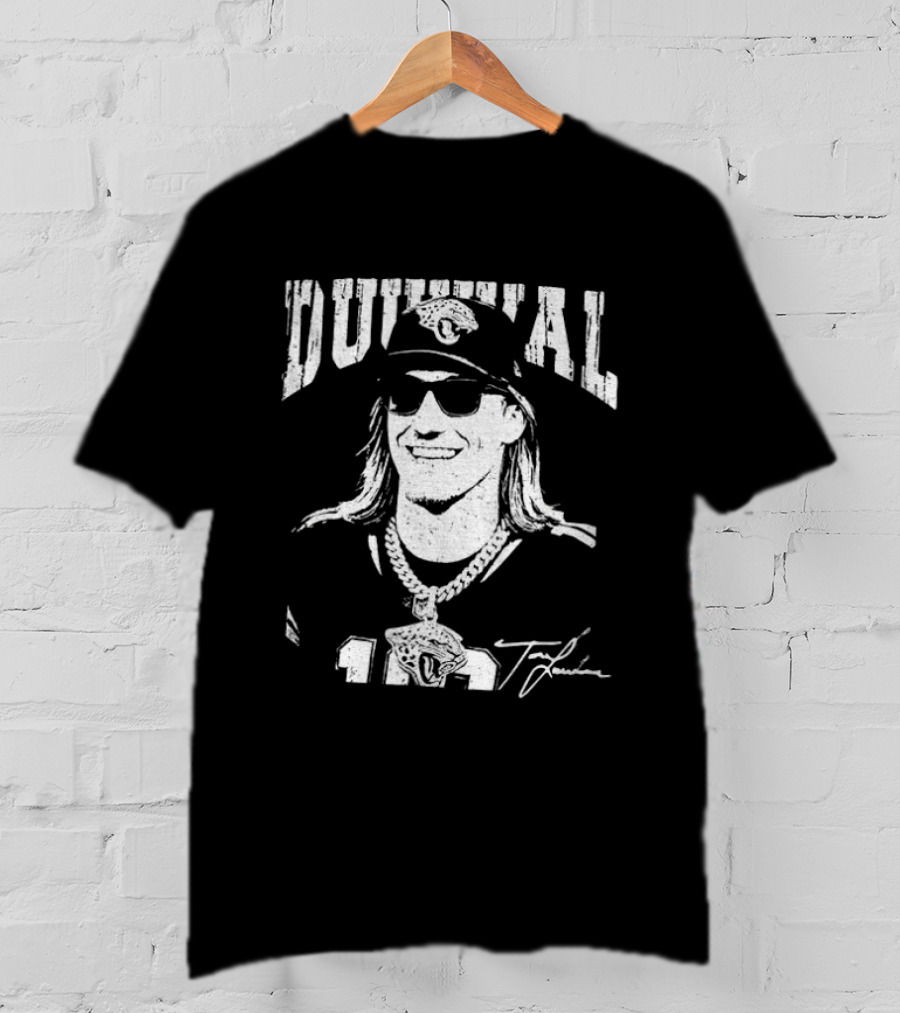Vintage Duuuval Trevor Lawrence Jacksonville Football T-Shirt