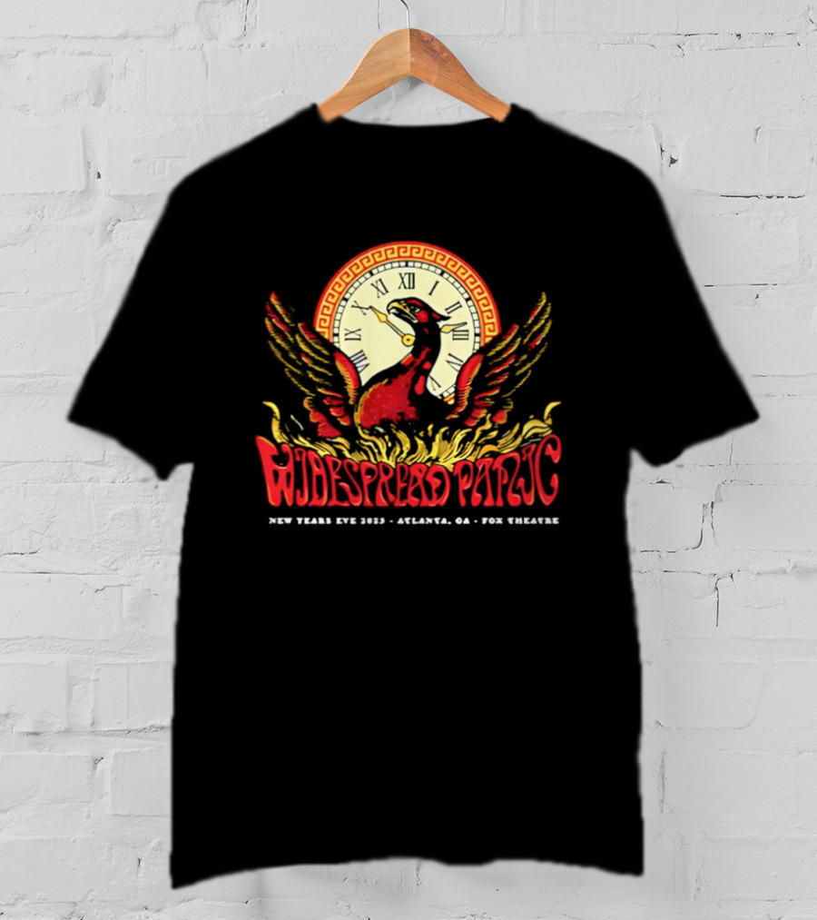 Widespread Panic New Years Eve 2013 Fox Theatre Phoenix Roman Numerals T-Shirt