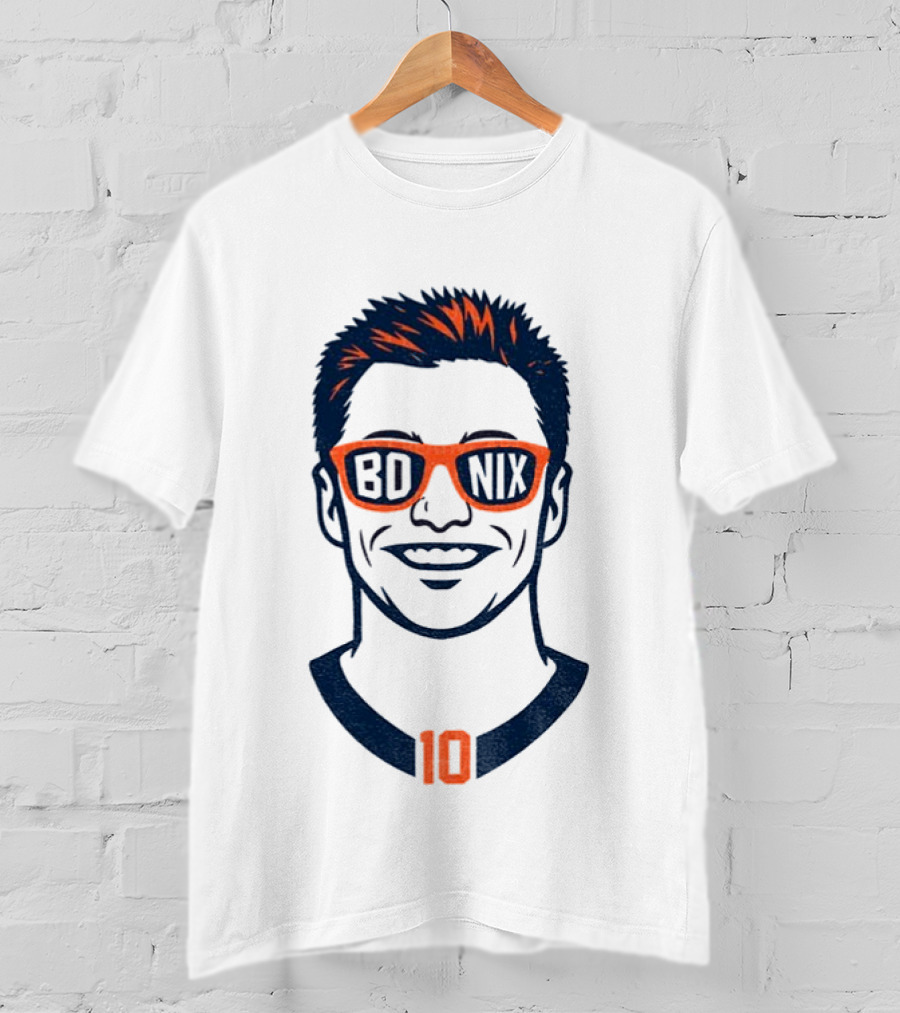 Bo Nix God Bless Denver Broncos Football NFL 2025 10 T-Shirt