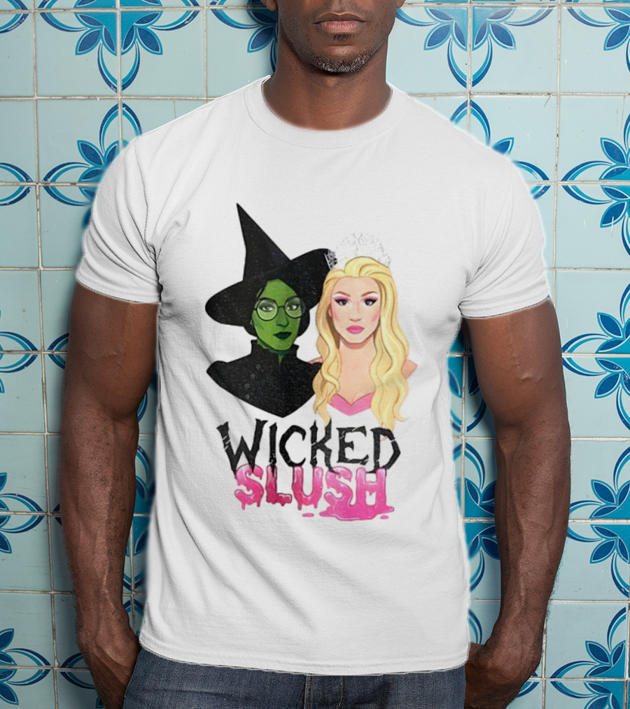 Wicked Slush Elphaba Glinda Disney Noobz T-Shirt