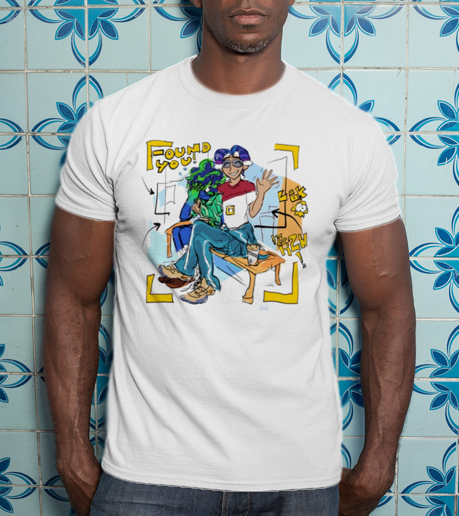 Found You Splatoon Nintendo Art Style Inkling Vibes T-Shirt