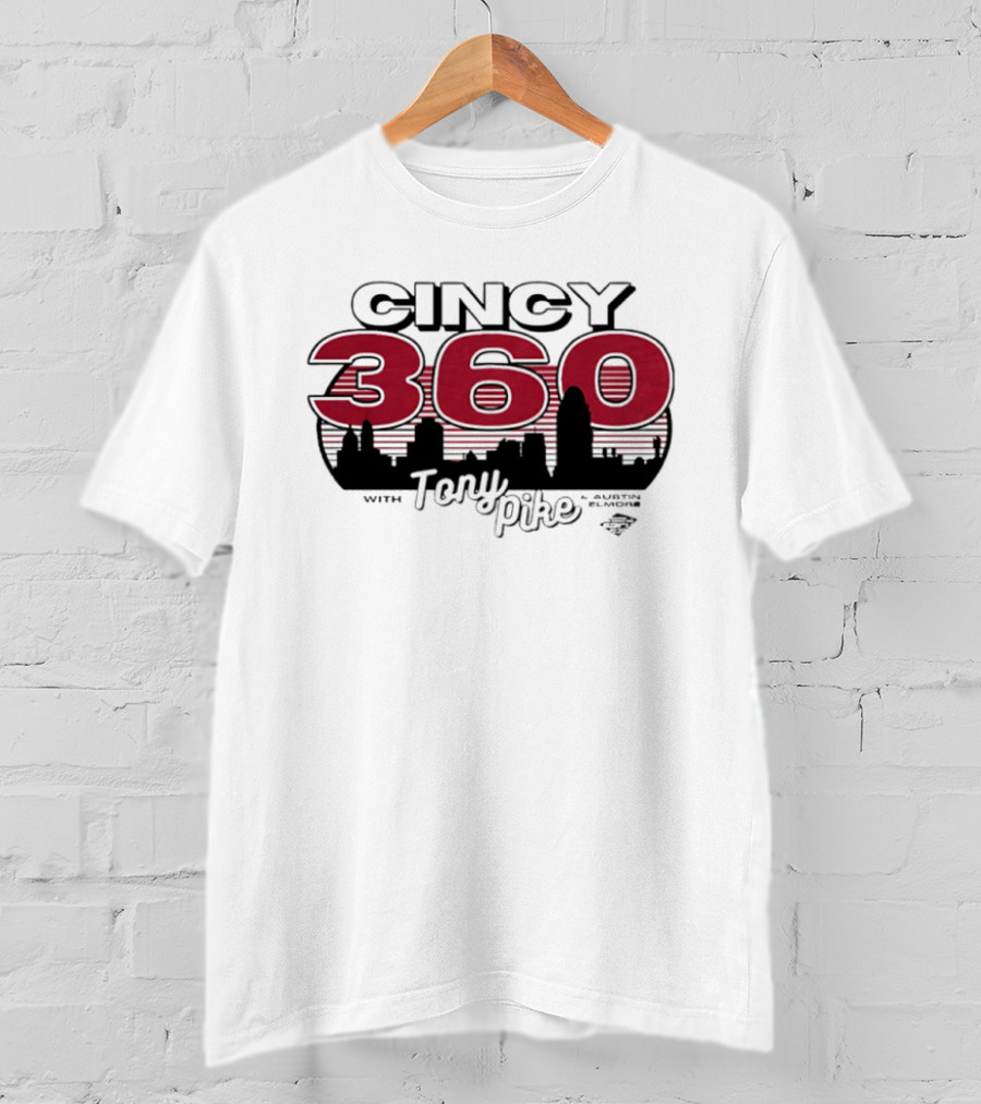 Tony Pike Cincy 360 Bold Red T-Shirt