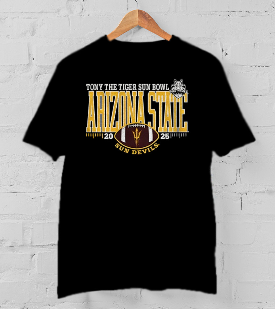 Tony The Tiger Sun Bowl Arizona State Sun Devils 2025 Football T-Shirt