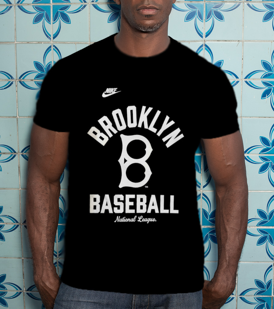 Brooklyn Baseball National League Nike Dodgers B T-Shirt