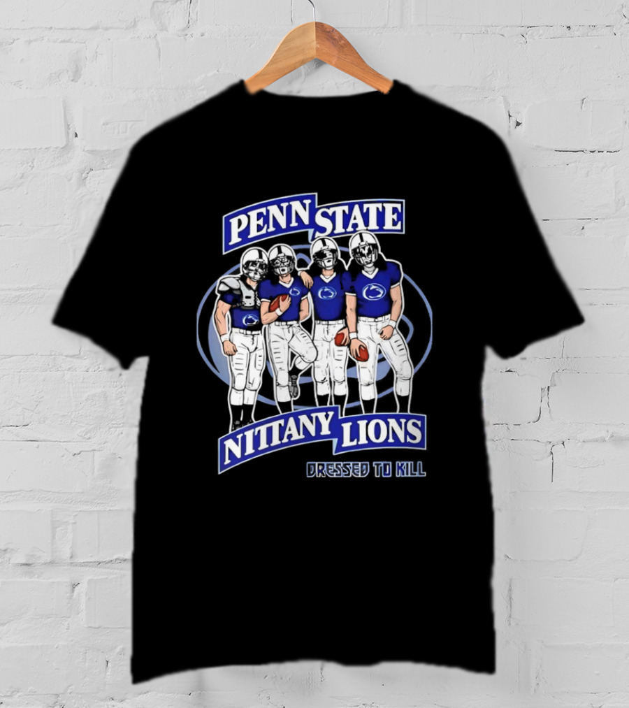 Penn State Nittany Lions Dressed To Kill Football Players T-Shirt
