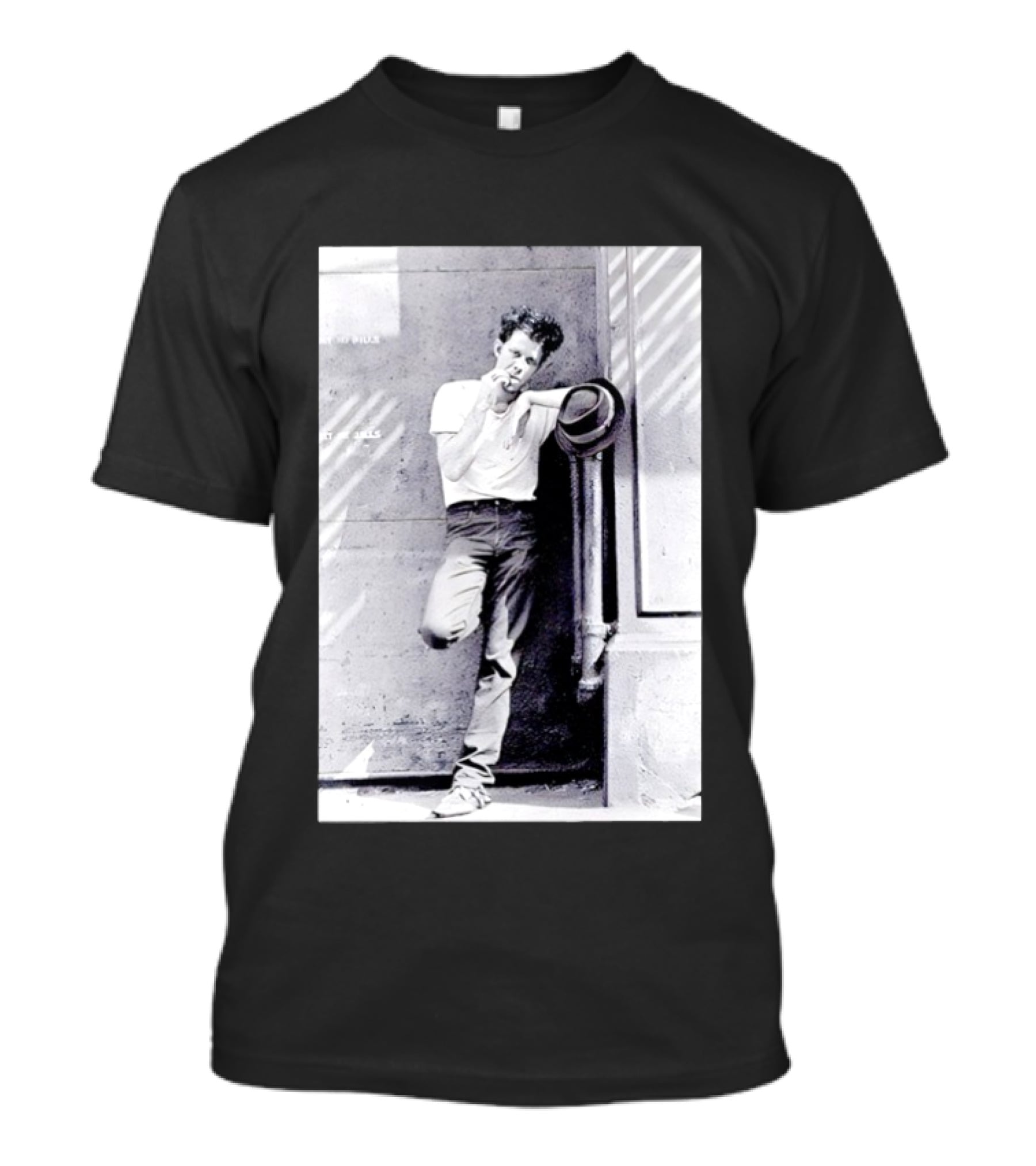 Robin Buckley Tom Waits Smoking Pose T-Shirt
