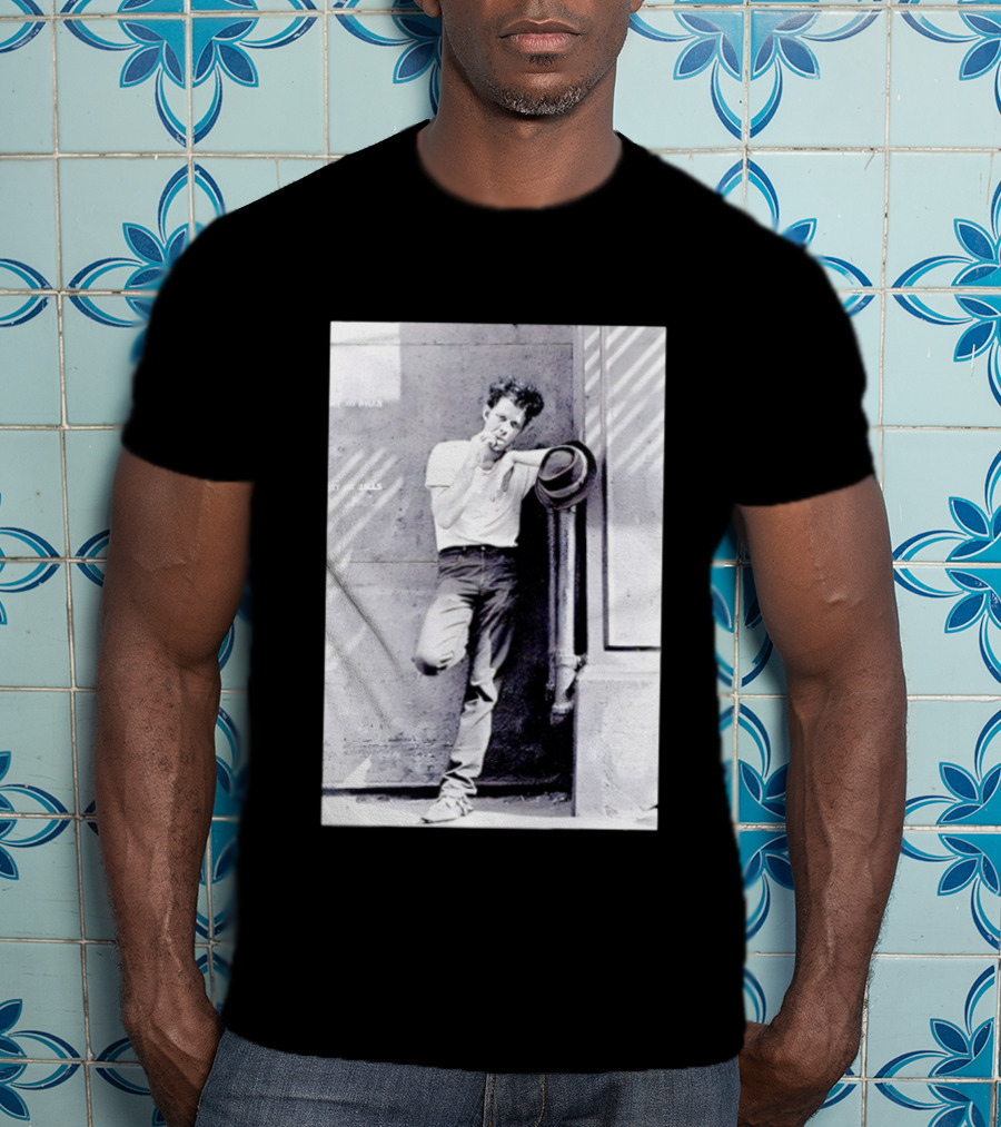 Robin Buckley Tom Waits Smoking Pose T-Shirt