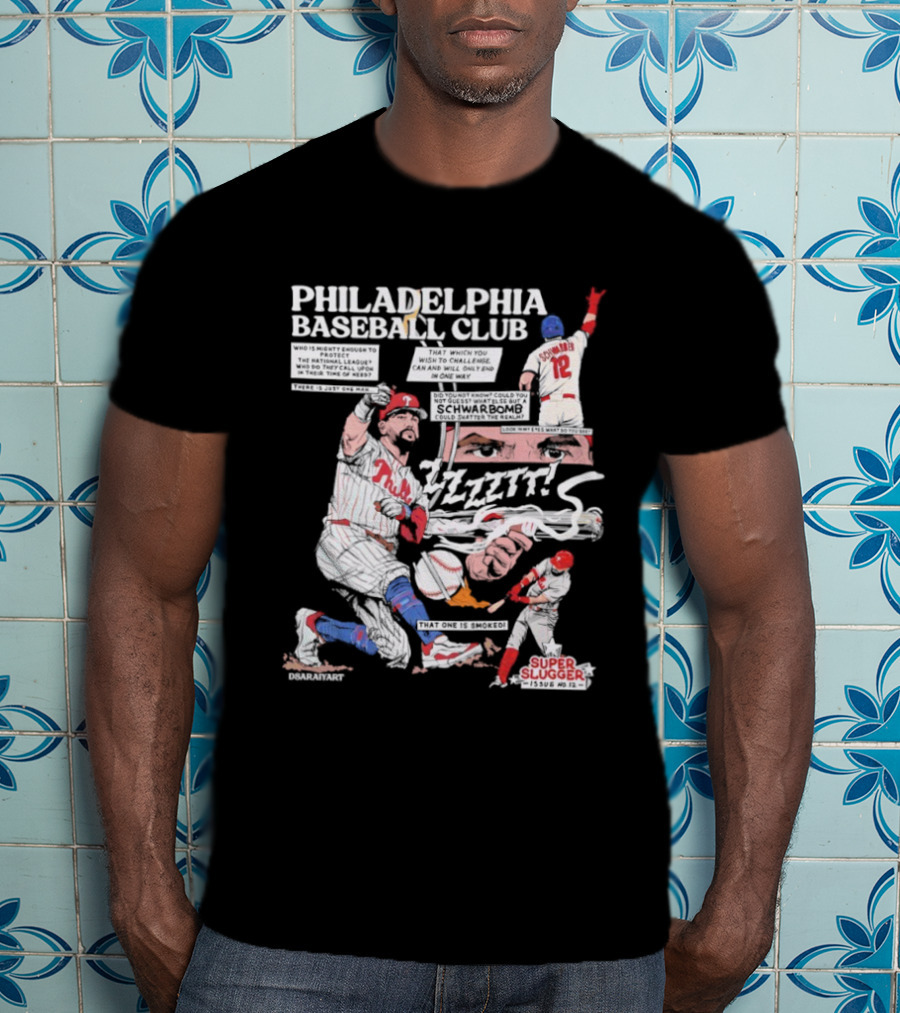 Philadelphia Baseball Club Schwarbomb Super Slugger T-Shirt