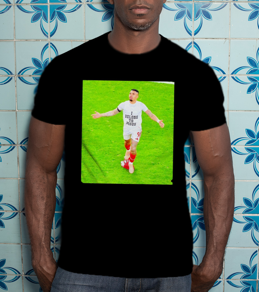 Gabriel Jesus I Belong To Jesus Arsenal FC T-Shirt