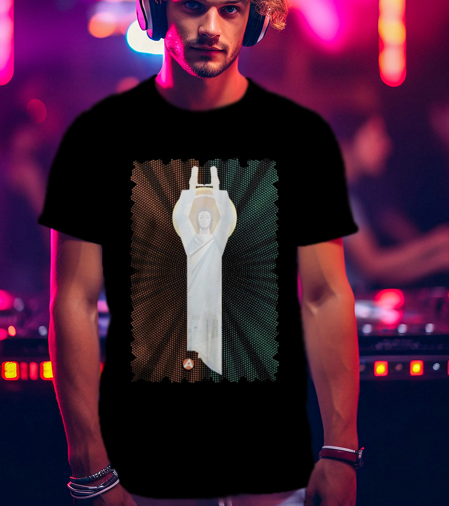 Touchdown Jesus Miami Hurricanes Fan T-Shirt