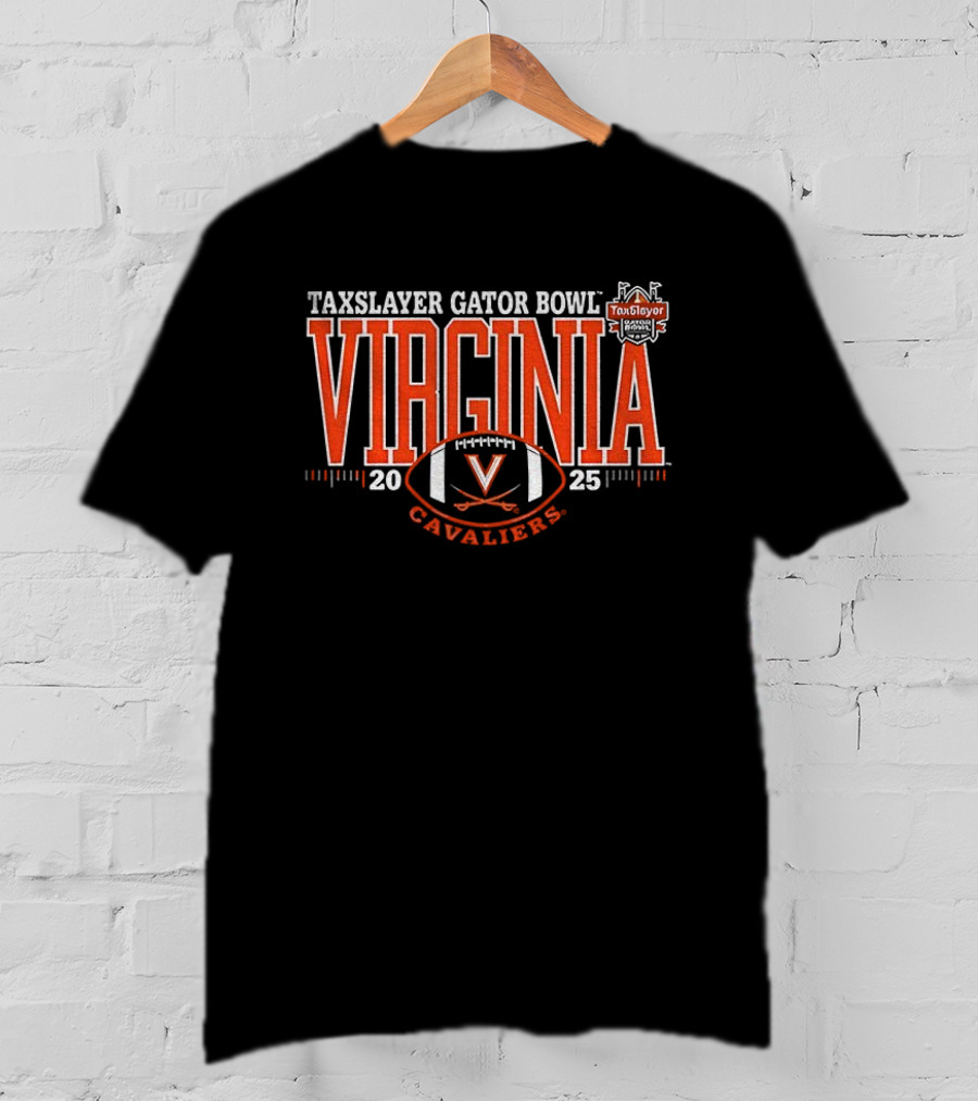 Virginia Cavaliers 2025 TaxSlayer Gator Bowl T-Shirt