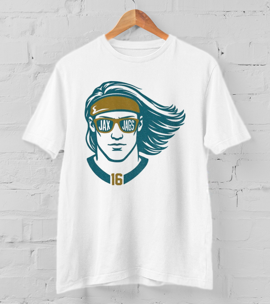 Trevor Lawrence Jax Jags Football Cartoon 16 T-Shirt